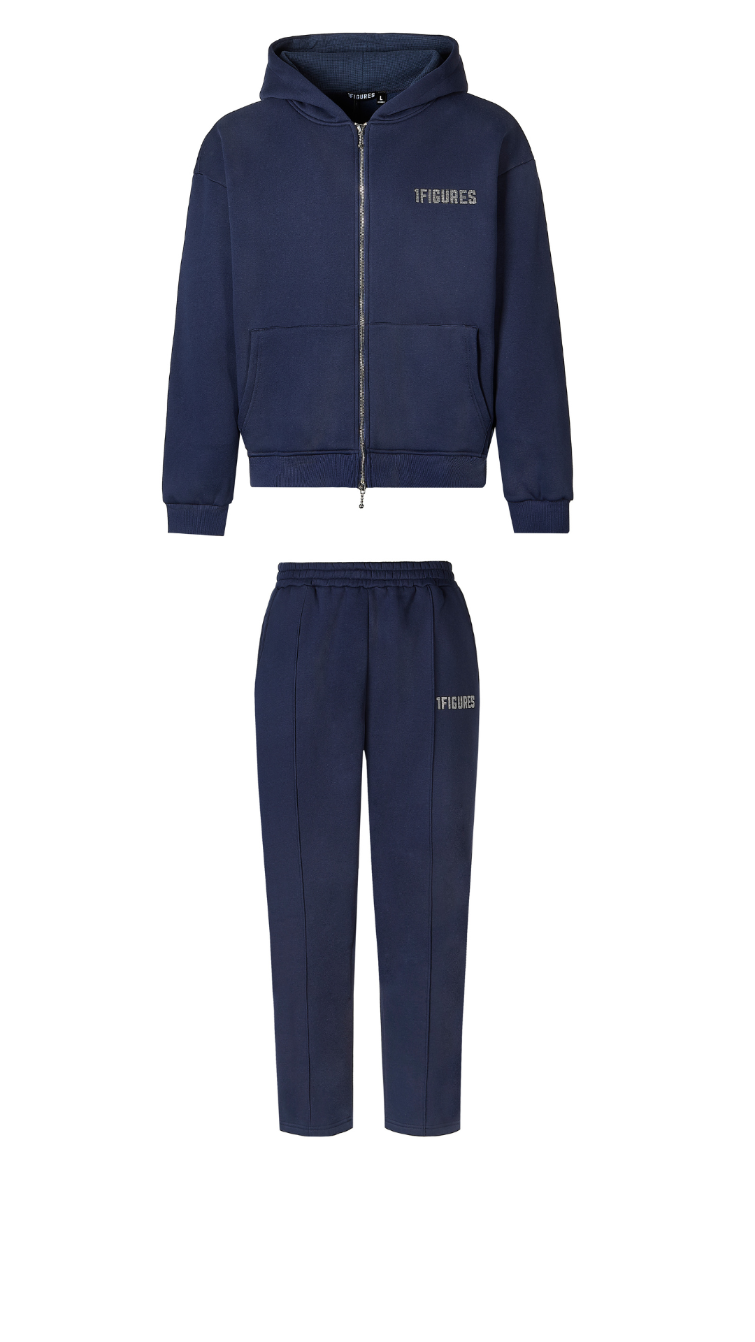 RHINESTONE LOGO TRACKSUIT